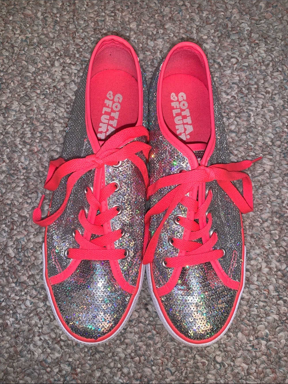 Gotta Flurt Glitter Sneakers